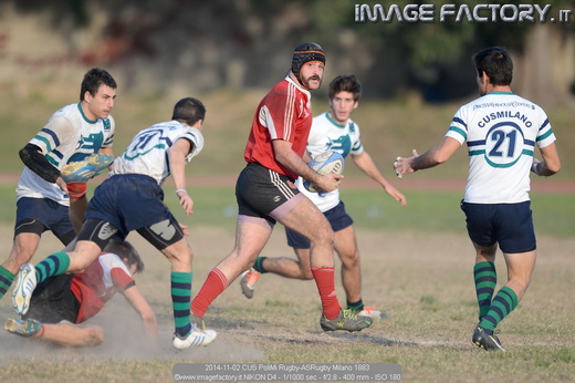 2014-11-02 CUS PoliMi Rugby-ASRugby Milano 1883
